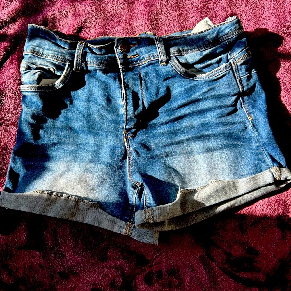 Wax Jean shorts